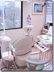 駿河台歯科の診察室です。